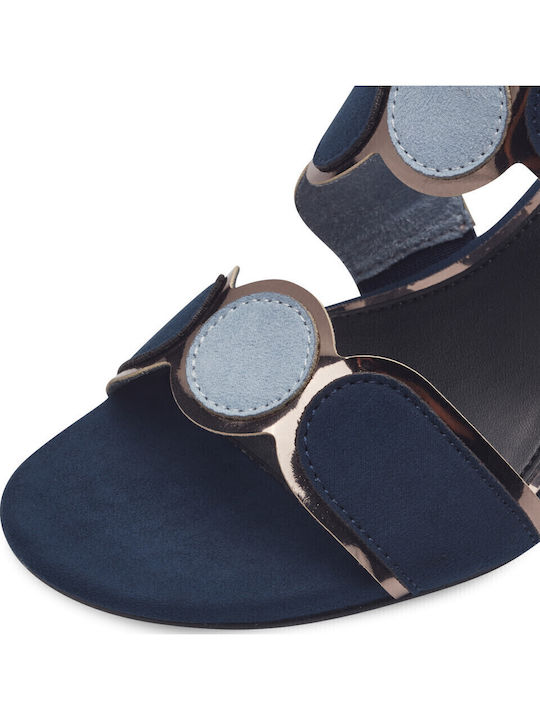 Fabric Sandals Blue