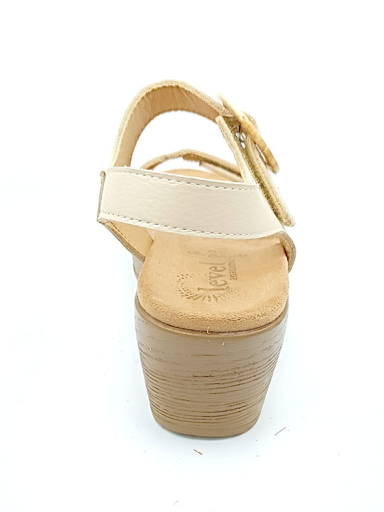 Level Anatomic Anatomic Women's Platform Shoes Beige