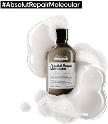 L'Oréal Professionnel Serie Expert Absolut Repair Molecular Shampoos Reconstruction/Nourishment for Damaged Hair 300ml