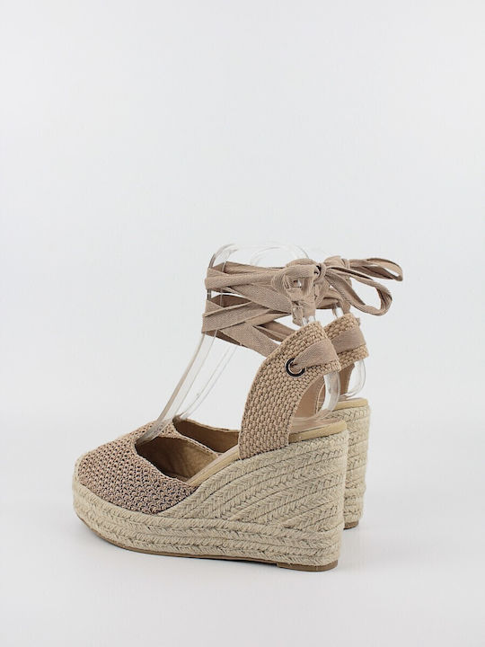 Women's Platform Espadrilles Pink