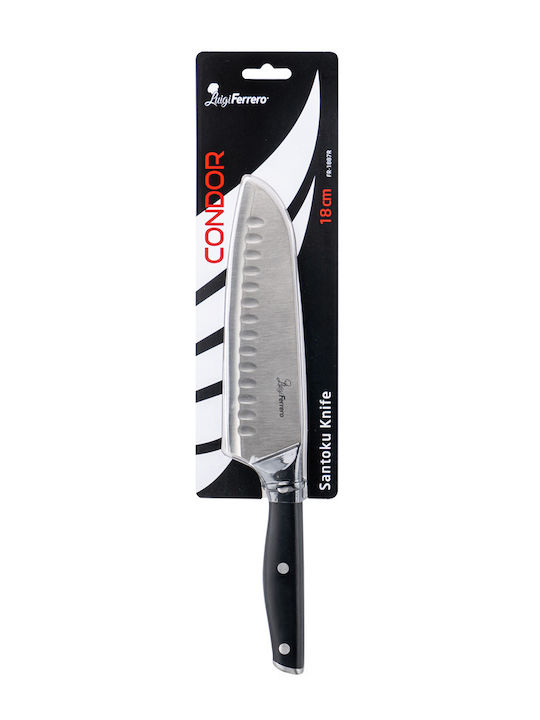 Luigi Ferrero Fr-1887r Cuțit Santoku din Oțel Inoxidabil 18cm 1006910 1buc