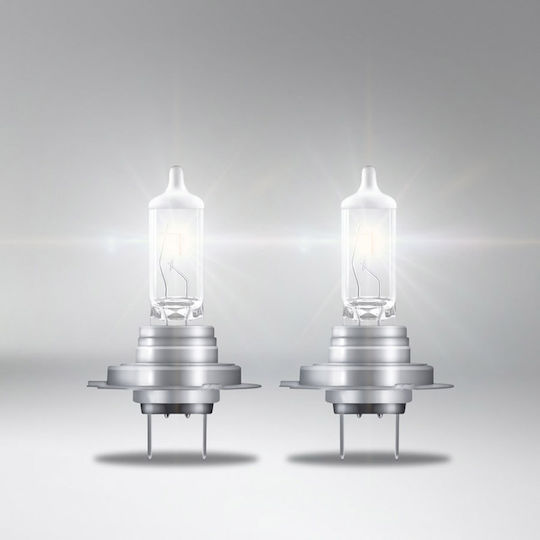 Osram Λάμπες Αυτοκινήτου Night Braker Silver 100% H7 / H8 Αλογόνου Θερμό Λευκό 12V 55W 2τμχ