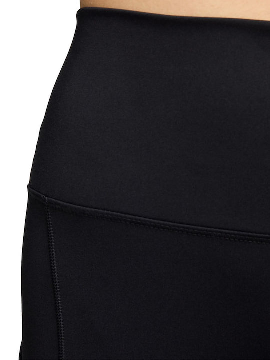Dri-Fit One Training Γυναικείο Cropped Κολάν Ψηλόμεσο Black