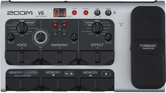 Zoom V6 SP Pedală Efectul Looper / Compresor Chitară electrică și pentru voce