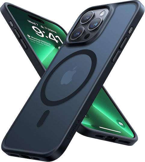 Torras Guardian-mag Back Cover Tempered Glass Magnetic Black (iPhone 15 Pro)