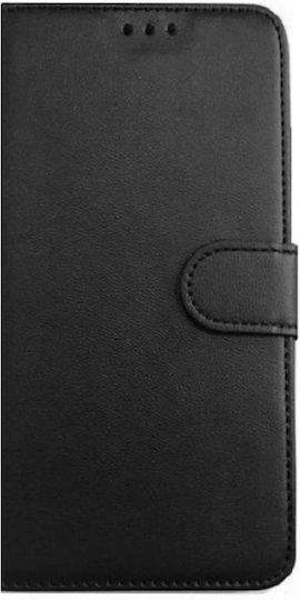 Motorola Book Δερματίνης / Σιλικόνης / Πλαστικό Μαύρο (Motorola Moto G54)