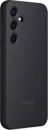 Samsung Back Cover Σιλικόνης Μαύρο (Galaxy A55)