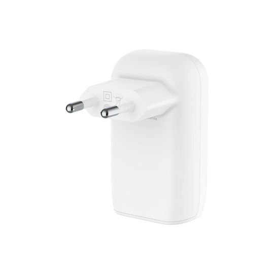 Belkin Încărcător cu 3 Porturi USB-C și Cablu USB-C 67W Livrarea energiei Albς (BoostCharge)