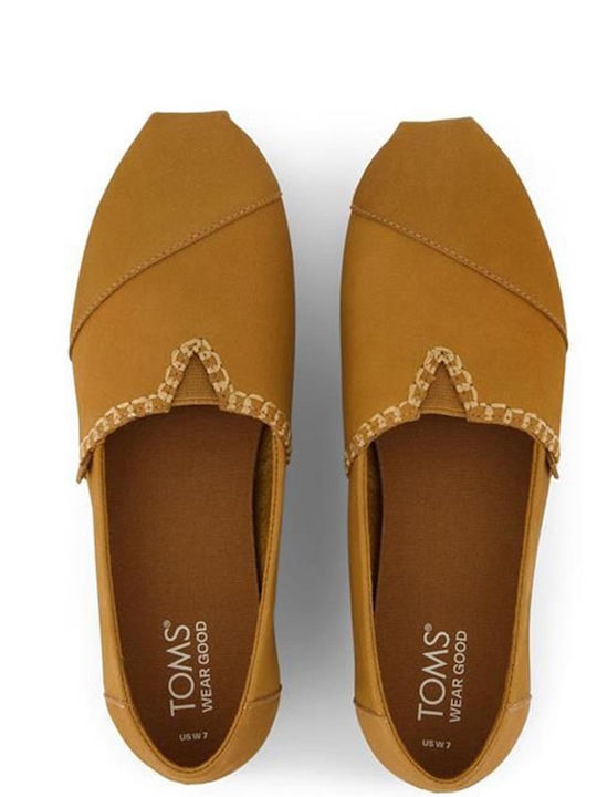 Toms Alpargata Espadrile dama în culoarea Portocaliu