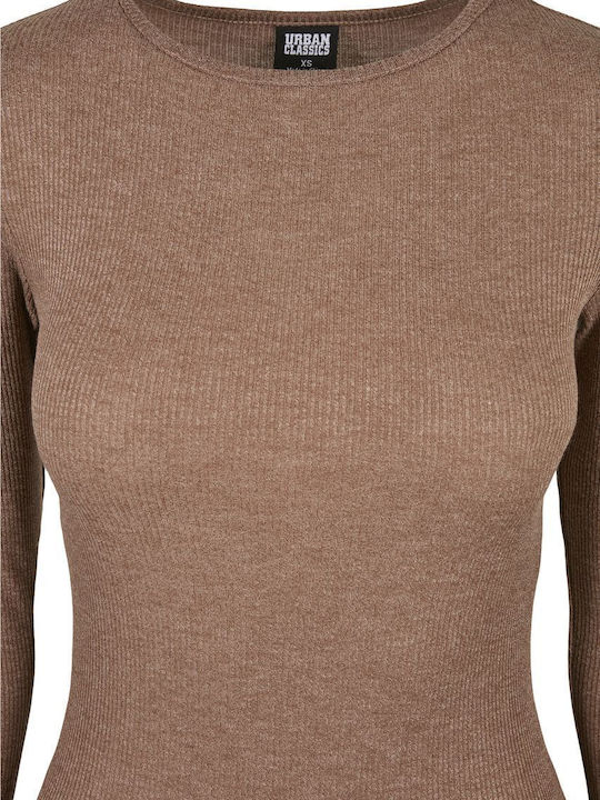 Midi Kleid Dark Khaki