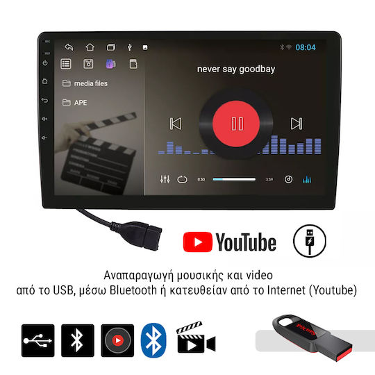 Kirosiwa Car Audio System for Mazda CX-9 2006-2015 (Bluetooth/USB/AUX/WiFi/GPS/Apple-Carplay/Android-Auto) with Touch Screen 9"