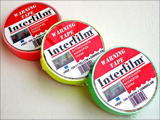 Interfilm Cloth Red Αυτοκόλλητη Υφασμάτινη Ταινία 50mm Interfilm Cloth Red Αυτοκόλλητη Υφασμάτινη Ταινία 50mm