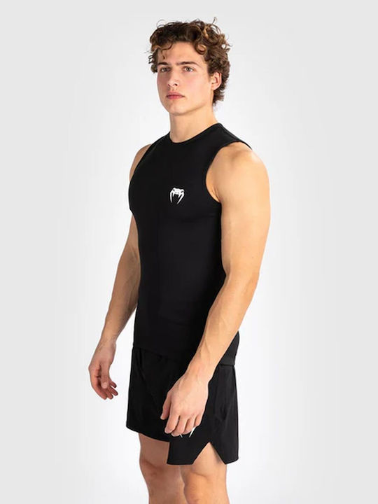Venum Sleeveless Shirt VENUM-05163-001 for Jiu-Jitsu Black