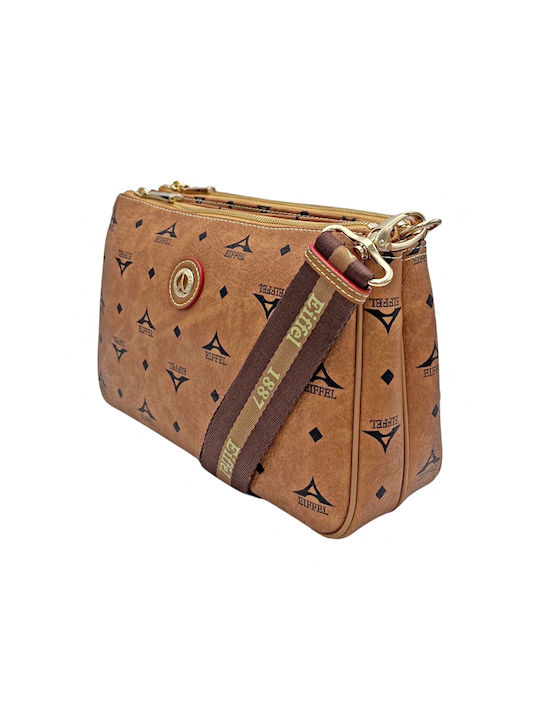 La tour Eiffel Geantă de damă Crossbody Tabac maro