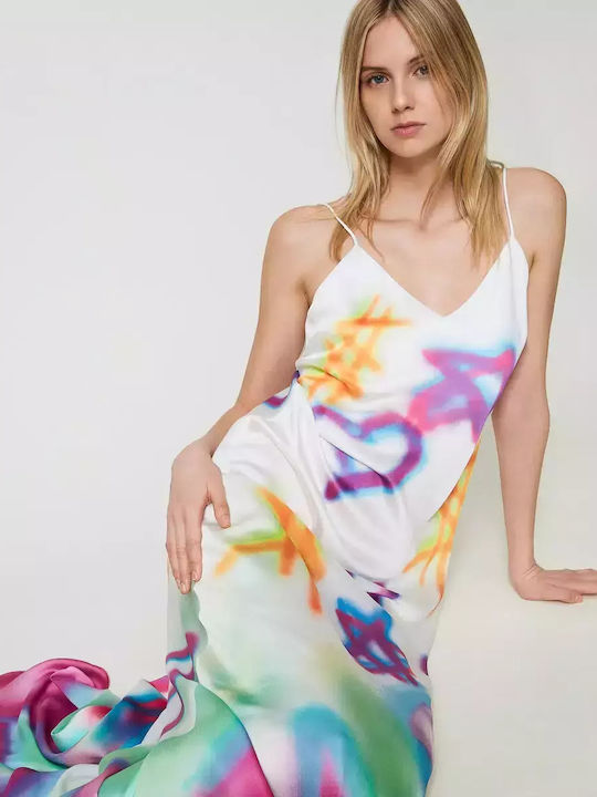 Καλοκαιρινό Maxi Φόρεμα Multicolour