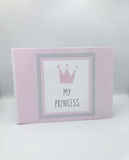 Riniotis My Princess Baptism Guest Book with Princess Theme