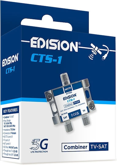 Edision Tv-sat Dc Combiner Satellite CTS-1