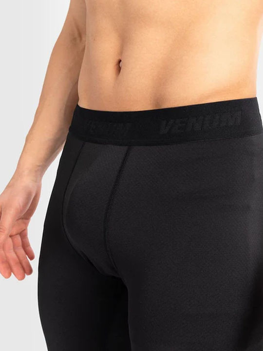 Venum Contender Long Men Martial Arts Leggings Black