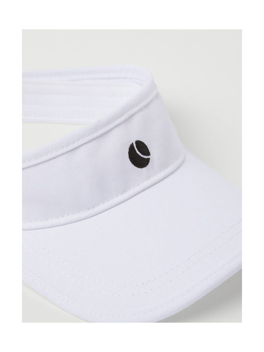 Björn Borg Καπέλο Visor Λευκό