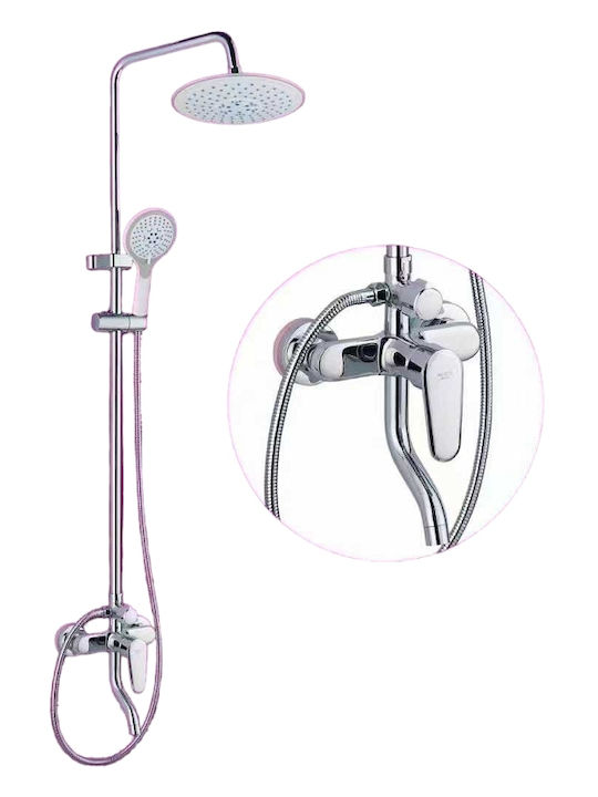 Shower Column with Mixer