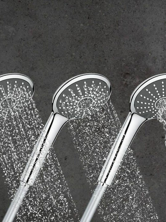 Grohe Vitalio System 310 Shower Column with Bathtub Mixer Silver