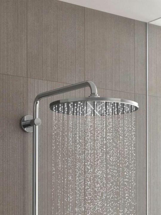 Grohe Vitalio System 310 Shower Column with Bathtub Mixer Silver