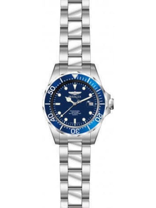 Invicta Pro Diver Blue Dial 9204 Quartz Watch Men's Blue 37.5mm