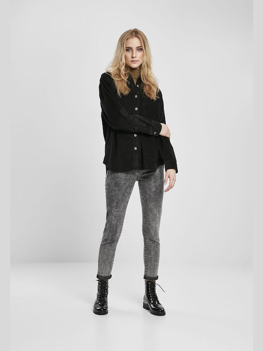 Tb3755 Women's Long Sleeve Shirt Black
