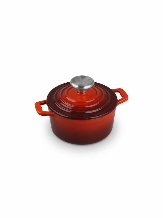 Carl Schmidt Sohn Cookware Set of Cast Aluminum with Enamel Coating 4pcs