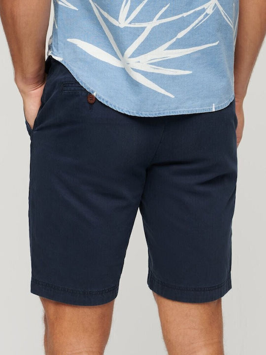 Ovin Vintage Officer Men's Shorts Dark Blue