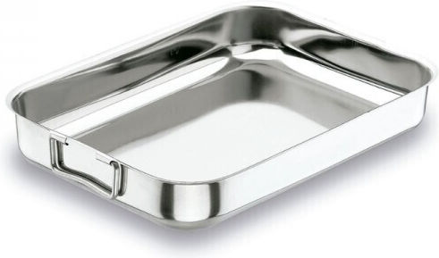 Lacor Tavă De Copt Din Oțel Inoxidabil 26x35cm Lacor Tavă De Copt Din Oțel Inoxidabil 26x35cm
