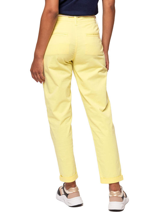 Heavy Tools Freya Yellow Trousers S24-553 Sunshine