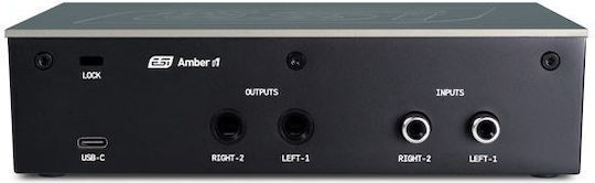 ESI Amber i1 J08ES00048 NAKJ08ES00048 Εξωτερική Επαγγελματική Κάρτα Ήχου με Σύνδεση USB
