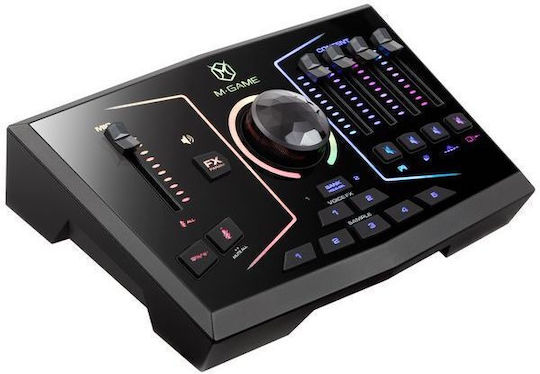 M-Audio M Game RGB Dual MI/EM/000084 Εξωτερική Επαγγελματική Κάρτα Ήχου με Σύνδεση USB