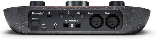 Focusrite Vocaster Two Εξωτερική Επαγγελματική Κάρτα Ήχου με Σύνδεση USB, 3.5mm