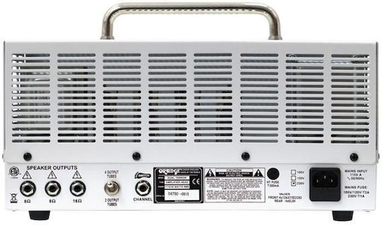Orange Dual Terror Λαμπάτη Κεφαλή Ηλεκτρικής Κιθάρας 30W Λευκή