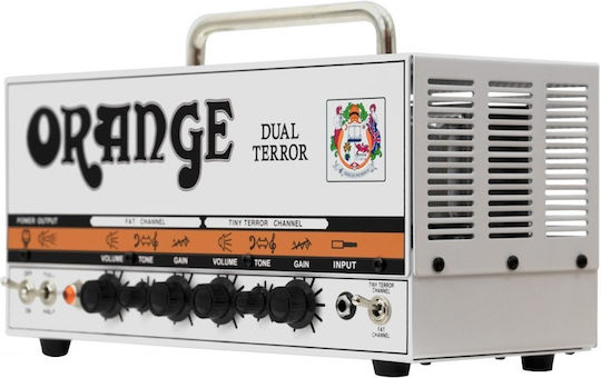 Orange Dual Terror Λαμπάτη Κεφαλή Ηλεκτρικής Κιθάρας 30W Λευκή