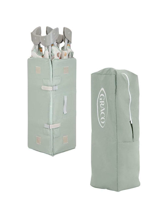 Graco Contour Electra Παρκοκρέβατο 2 Επιπέδων με Αλλαξιέρα Up & Away 106x72.5cm