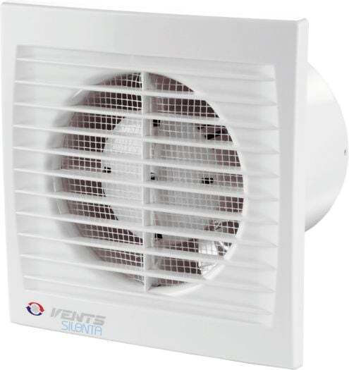 Vents Wall-mounted Ventilator Bathroom 100mm White