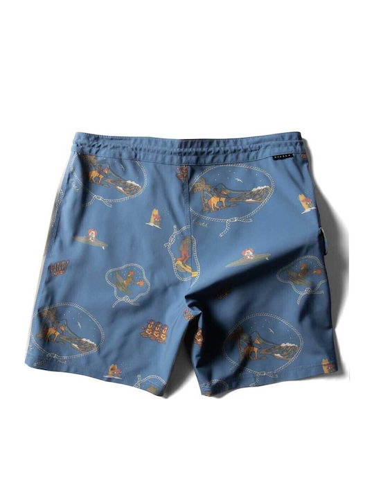 Vissla Soren Wavy West 17.5" Costum De Baie Bărbați Albastru M1114wav-tib Vissla Soren Wavy West 17.5" Costum De Baie Bărbați Albastru M1114wav-tib