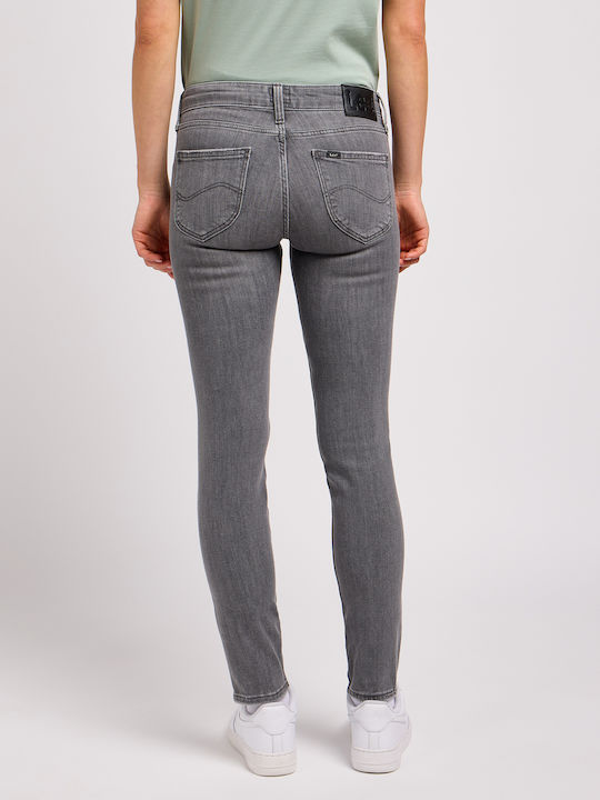 Lee Scarlett Damenjeanshose in Enger Passform Grey