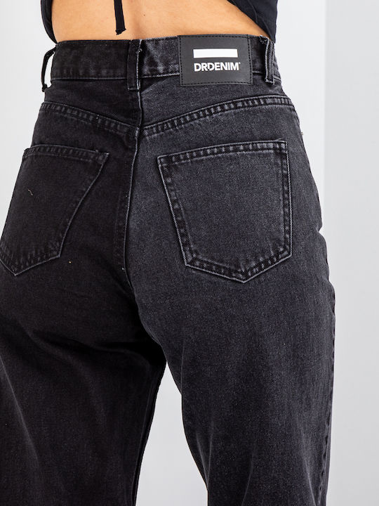 Echo Jean Damă High Rise Fit Regular Negru