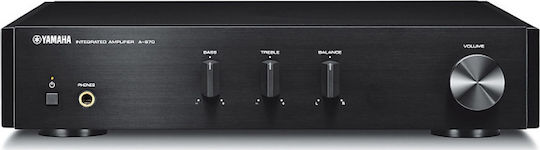 Yamaha A-670 Integrat Amplificator Hi-Fi Stereo S000.30915 Silver