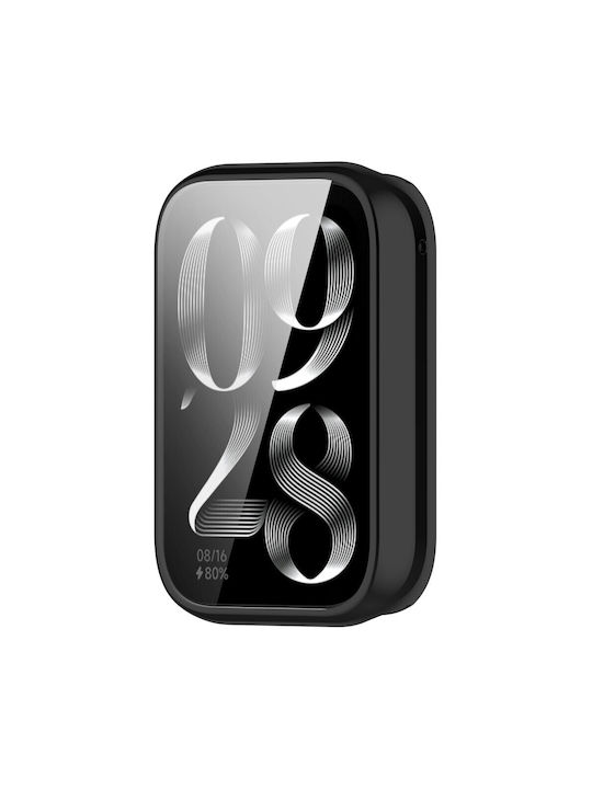 Silikonhülle in Schwarz Farbe für Xiaomi Redmi Watch 3 Lite / Watch 3 Active