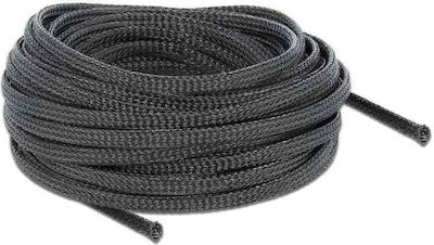 DeLock Spirală Cabluri 6mm 10m Negru 1buc