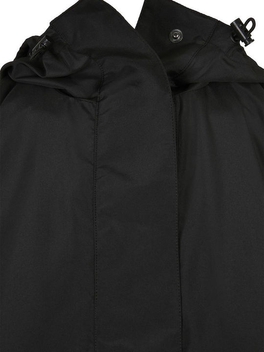Κοντό Γυναικείο Μπουφάν για Χειμώνα Black