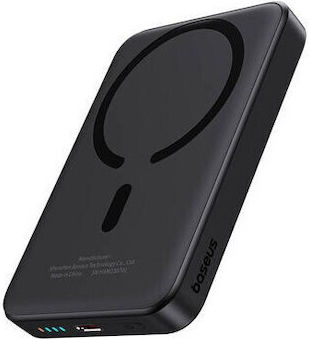 Baseus Mini Power Bank 10000mAh 20W με Θύρα USB-C Power Delivery Μαύρο