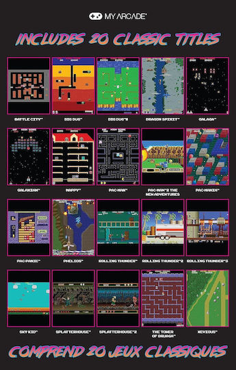 Namco Museum's My Arcade Mini Player Ретро Аркадна Конзола