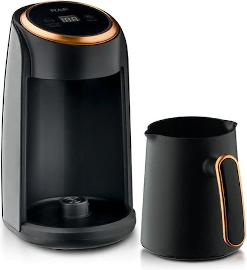 Raf R116 Greek Coffee Machine 600W with Capacity 300ml Black