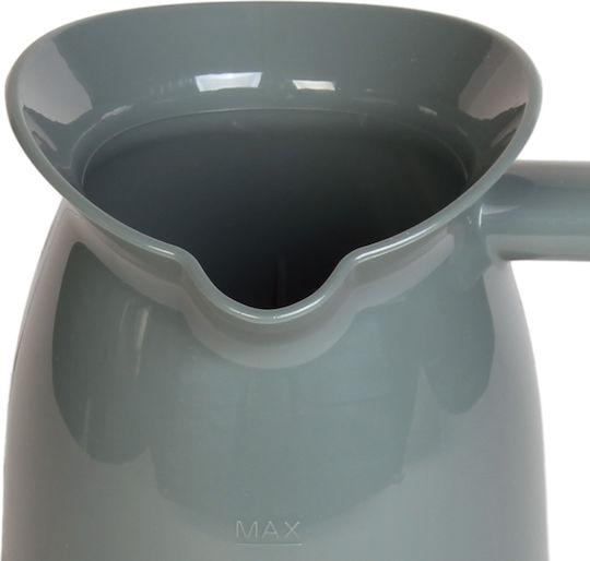 TnS Electric Greek Coffee Pot 800W with Capacity 500ml Gray